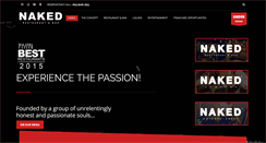 Desktop Screenshot of nakedrestaurantkl.com